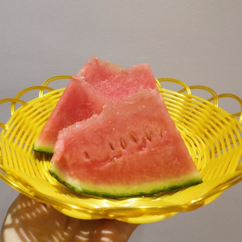 Sweet Fresh Watermelon Commonly Cultivated for Maximum Flavor