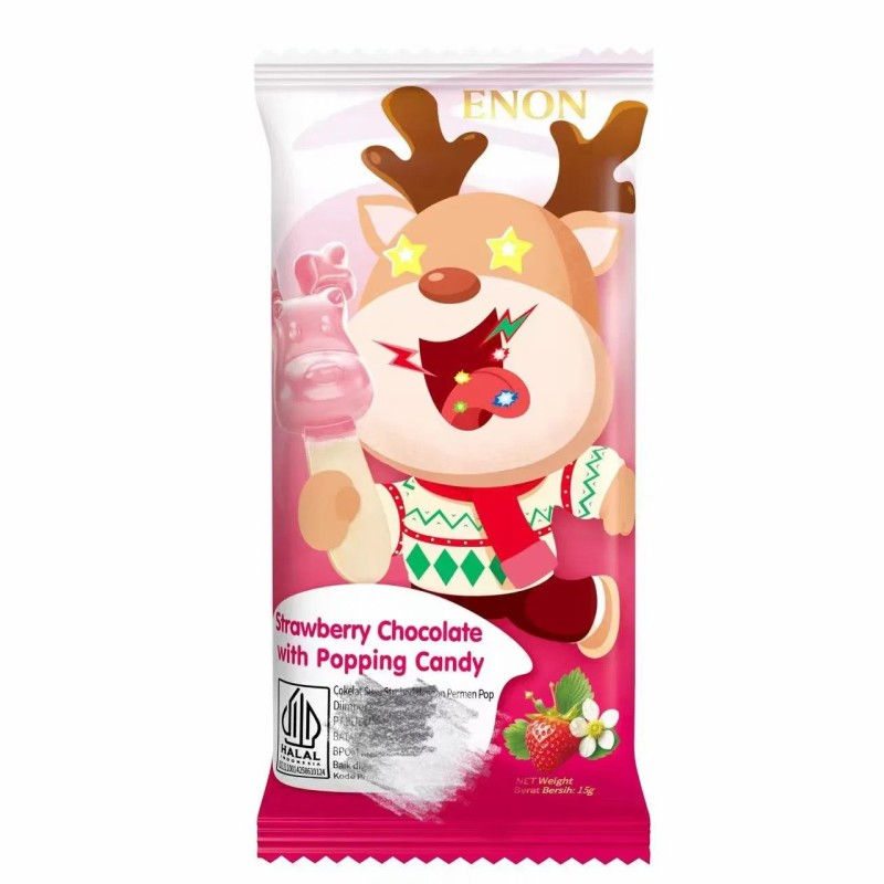 Factory Directly Wholesale Christmas/Halloween Lollipop Children Chocolate with Popping Candy