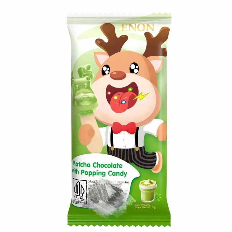 Factory Directly Wholesale Christmas/Halloween Lollipop Children Chocolate with Popping Candy