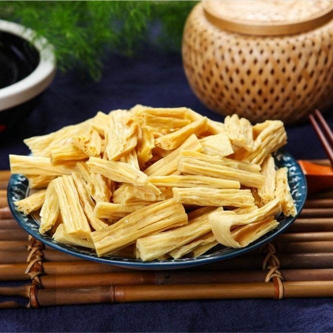 Hot Sale Beancurd Stick High Protein Yuba Fuzhu Dried Soybean Stick