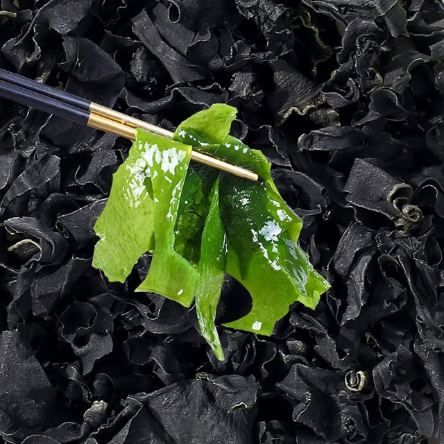 Dried Wakame Seaweed for Miso Soup Packaged in a Bag