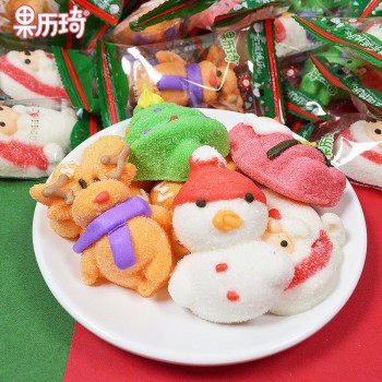 Halal Factory Custom Bombardiro Crocodilo Shapes Christmas Marshmallow