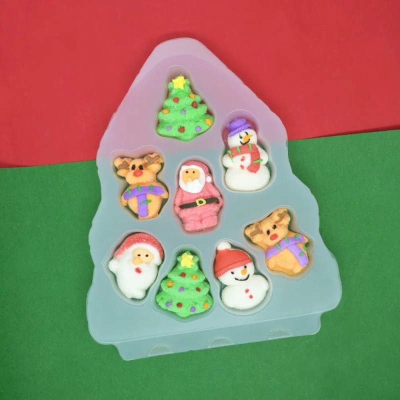 Halal Factory Custom Bombardiro Crocodilo Shapes Christmas Marshmallow