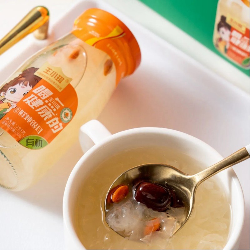 Sulphur-Free Organic Fresh-Stewed Snow Fungus in Bottle Immunity-Boosting