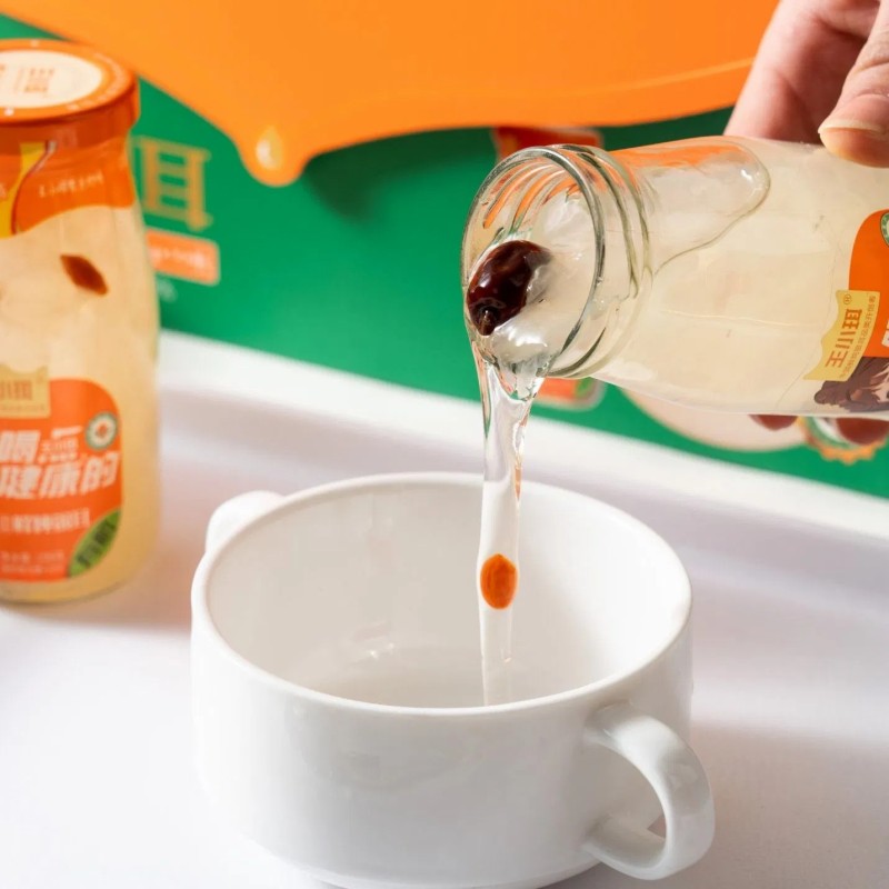 Sulphur-Free Organic Fresh-Stewed Snow Fungus in Bottle Immunity-Boosting