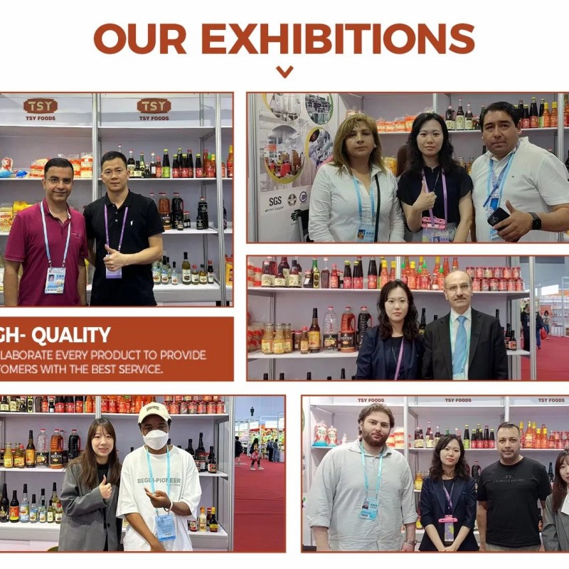 Factory OEM ODM Chinese Halal Organic Bouteille Sachet Bottle Concentrated Drum Cooking Canned Paste Jam Ketchup Tomato Sauce