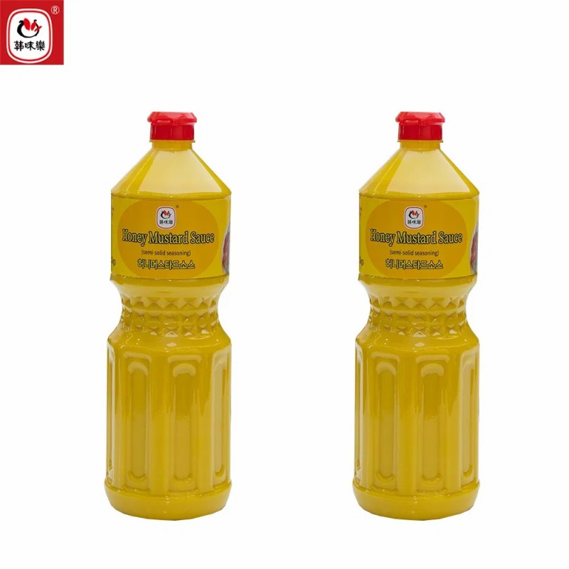 Stock Quickly Delivery Bottle Honey Mustard Korean Sauce