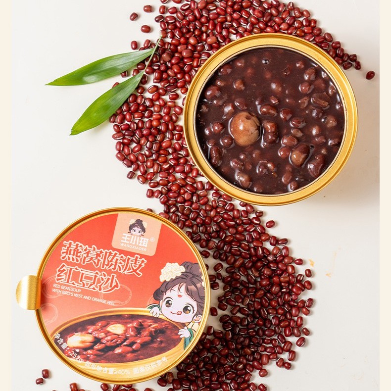 Bird's Nest and Tangerine Peel Red Bean Paste