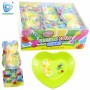 Hot Selling Yummy Rock Paper Scissors Gummy Soft Candy with Bubble Gum for Kids