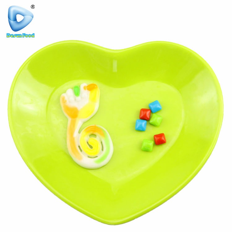 Hot Selling Yummy Rock Paper Scissors Gummy Soft Candy with Bubble Gum for Kids