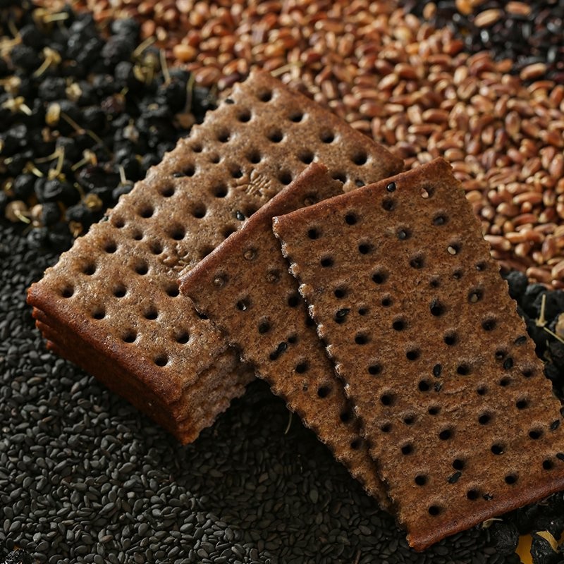 Wholesale Halal Healthy Snack Sesame Seed Cracker Crispy Biscuit