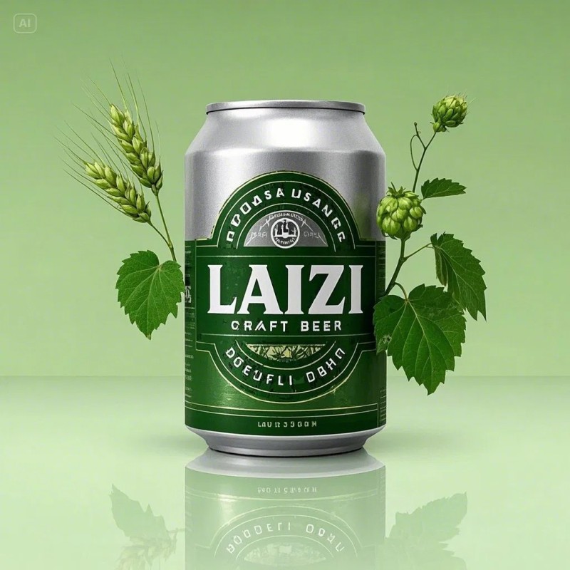 Cold Brewed Beer in Aluminum Can 500ml