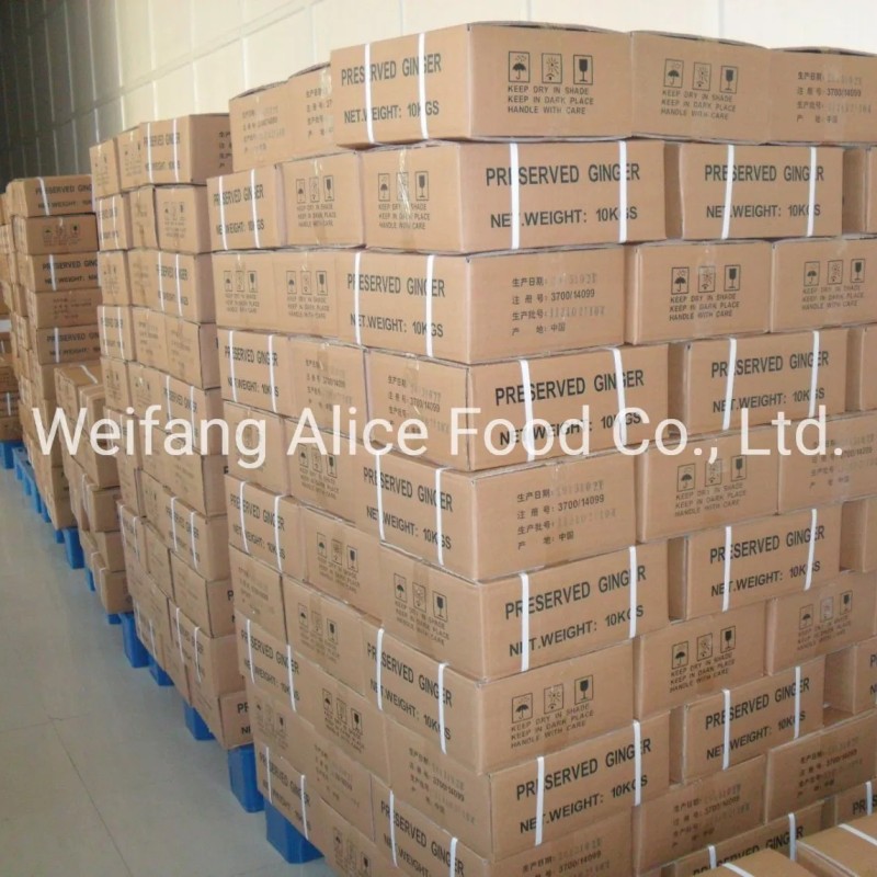 Wholesale Good Quality Organic Candied Ginger Price Crystallized Ginger