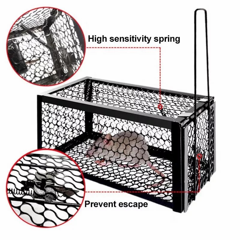 Hot Sale Reusable Metal Wire Mesh Cage Rat Traps