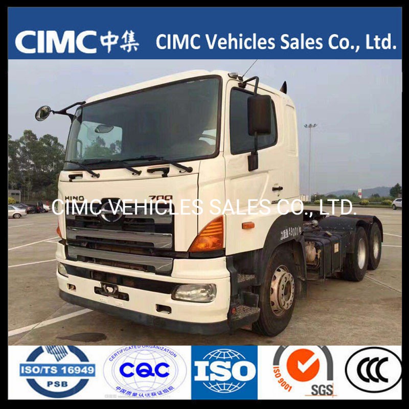 China Hino 700 6*4 350HP New Tractor Head for Sale