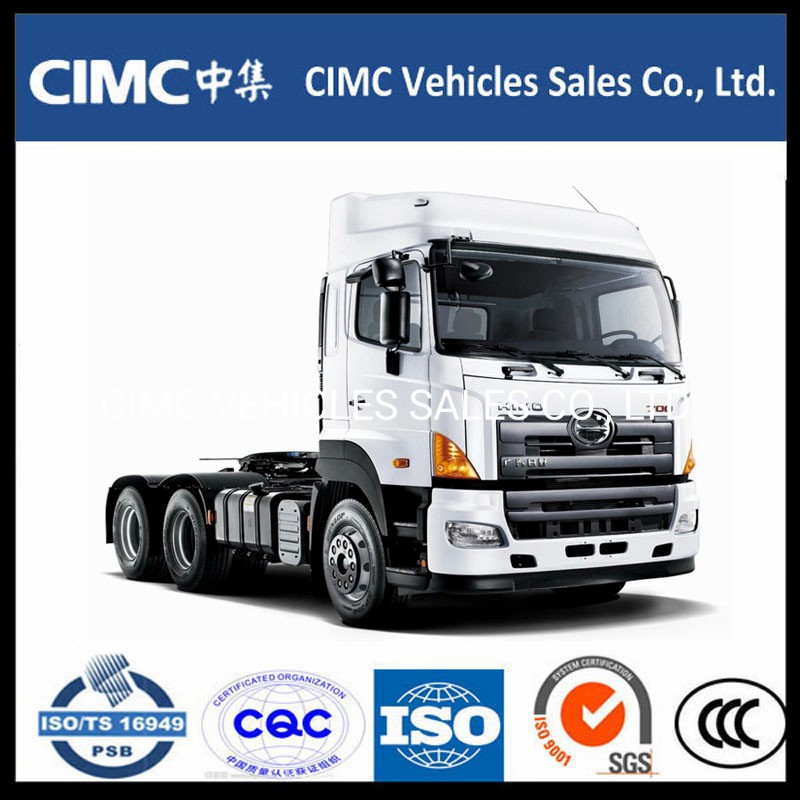 China Hino 700 6*4 350HP New Tractor Head for Sale