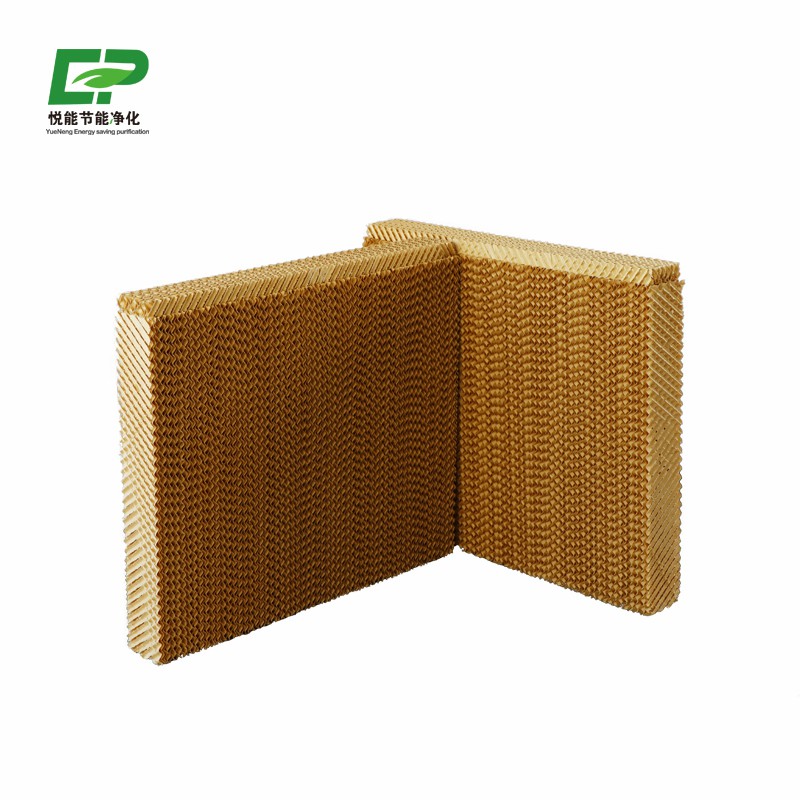 7090 Greenhouse Swine House Cooling System Black Coated Evap Cooling Pad