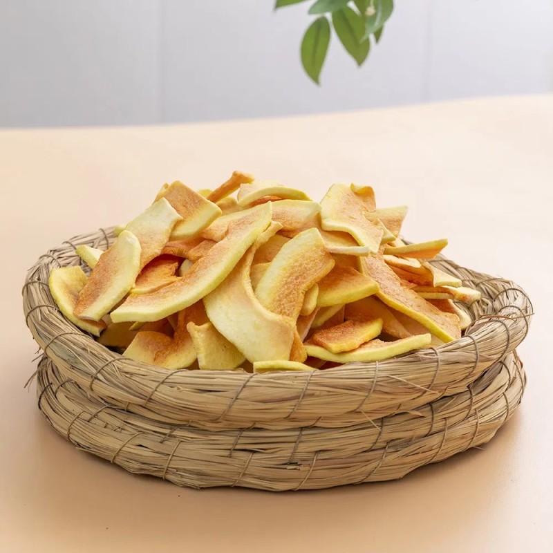 Sweet & Crunchy Papaya Jerky Ready-to-Eat Crispy Dried Fruit Casual Snack, Sold Directly by Factory Non-High-Temperature Fried