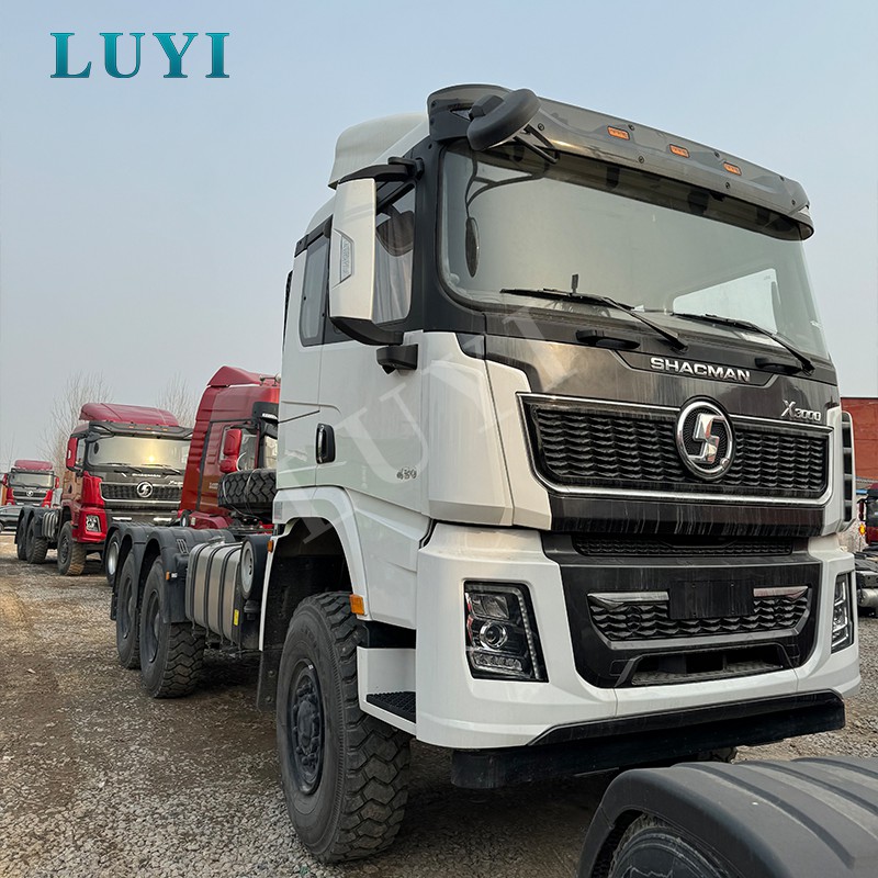 China The Best Selling Shacman X3000 440 Horsepower 6X6 Tractor Truck Head Automobile Heavy Cardron