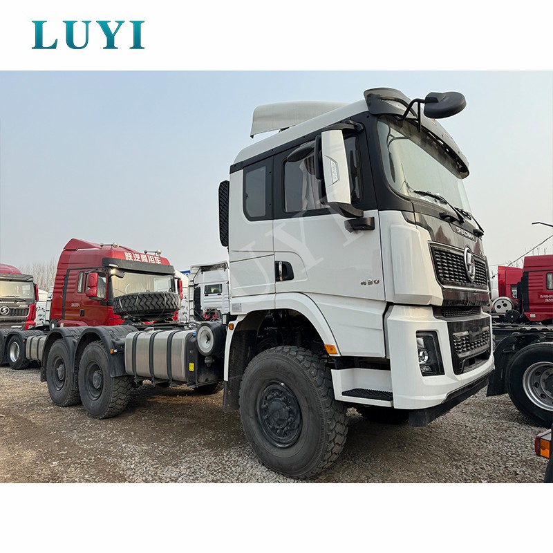 China The Best Selling Shacman X3000 440 Horsepower 6X6 Tractor Truck Head Automobile Heavy Cardron