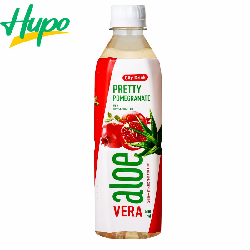 Hupo Brand Aloe Vera Drinks with Flavored Vegetable Juice