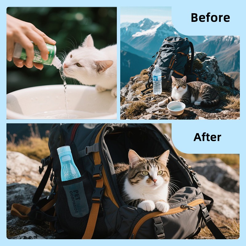 The World's First Pure Natural Pet-Specific Drinking Water Rich in Mineral Trace Elements