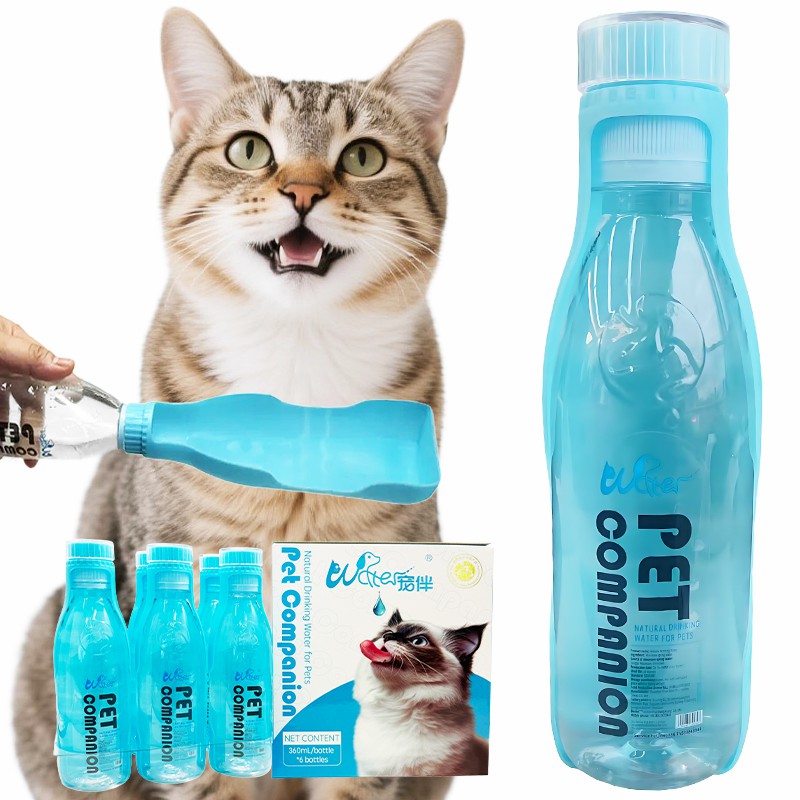 The World's First Pure Natural Pet-Specific Drinking Water Rich in Mineral Trace Elements