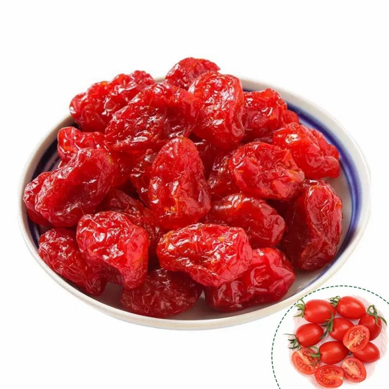 Hot Sales Dried Cherry Tomato Preserved Cherry Tomato Dried Fruit Candied Fruit Snack