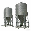 Hot DIP Galvanized Silo Feed Storage Hopper for Pig Farming Poultry Farming