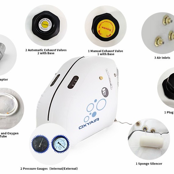 1.5 ATA Soft Sitting Type Inflatable Hyperbaric Chamber for Sport Recovery