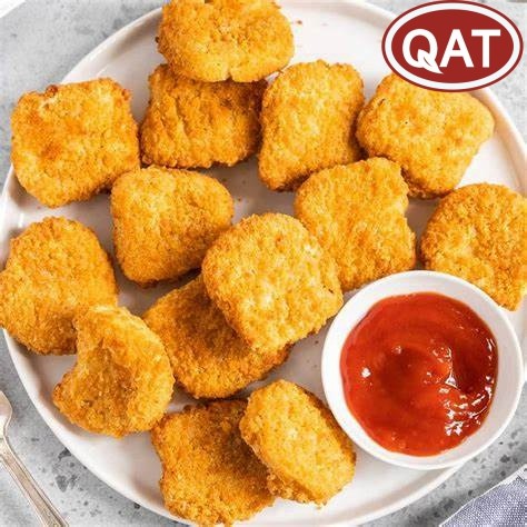 Frozen Halal Chicken Nuggets Black Pepper Flavor