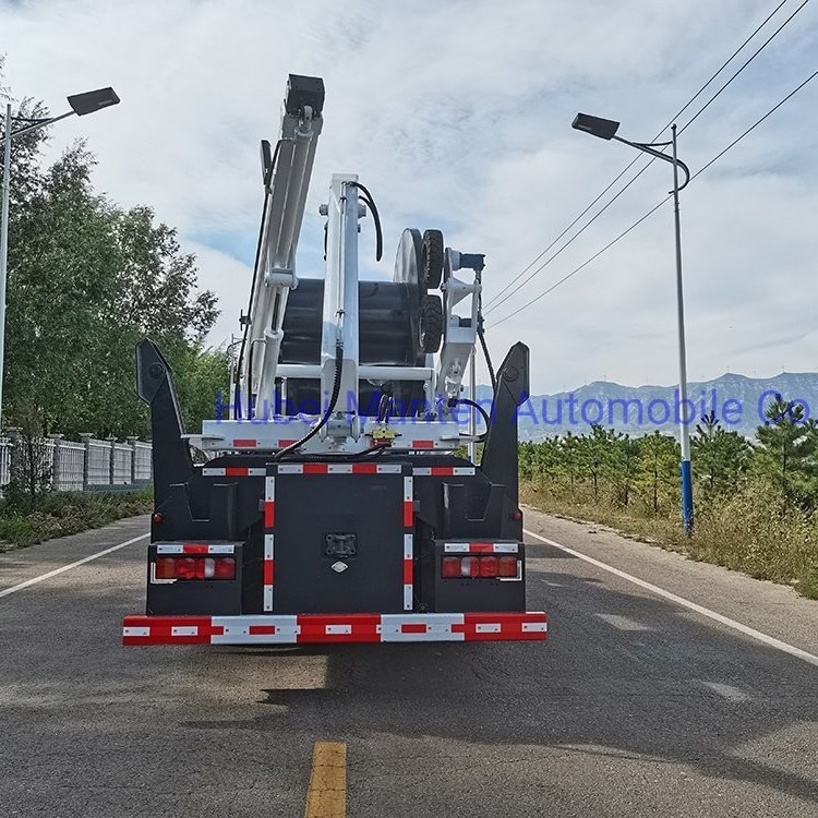Mine Use Sinotruk HOWO Winch Cable Truck 371HP Rhd Ground Force Cable Puller Truck