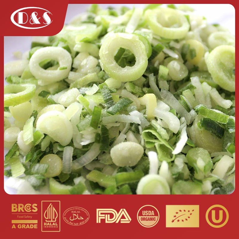 IQF Frozen Spring Grenn Onion China Vegtables