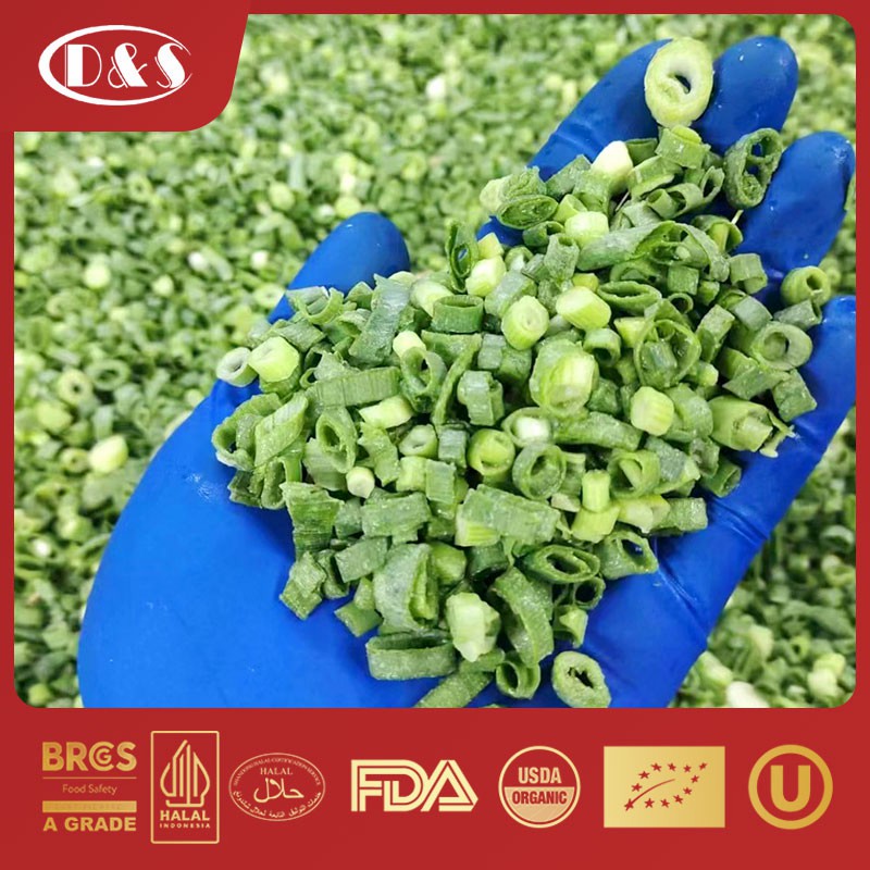 IQF Frozen Spring Grenn Onion China Vegtables
