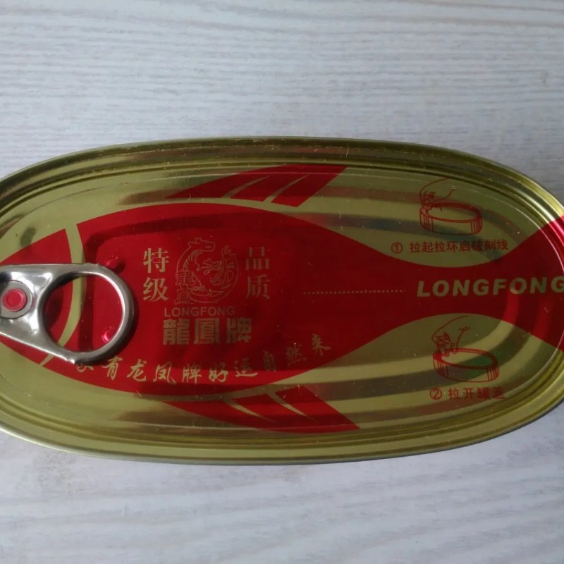 Easy Open Canned Fried Dace with Salted Black Beans