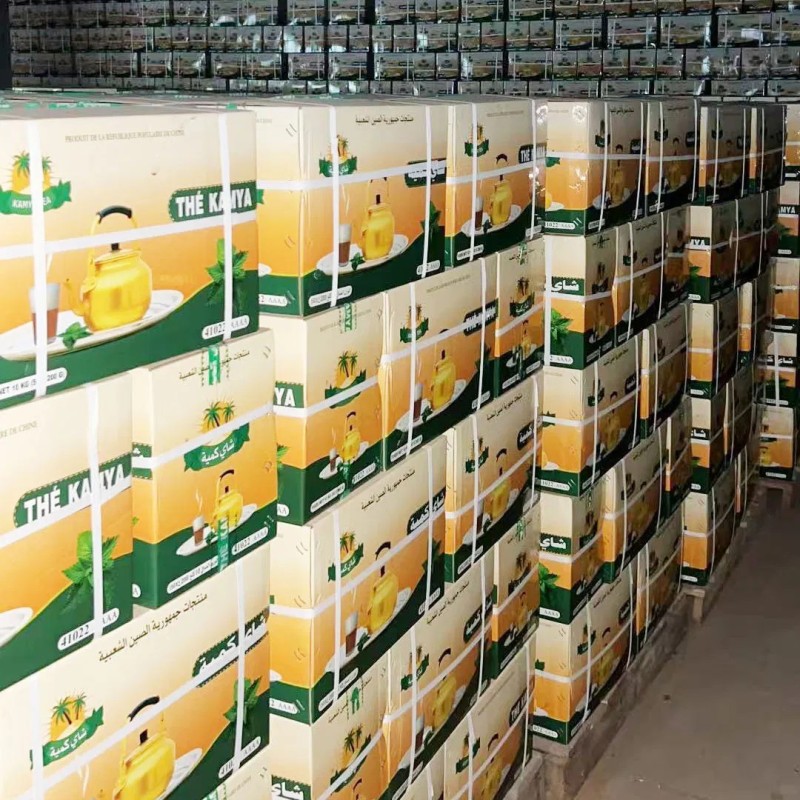 China Africa 41022 OEM Green Tea From Orignal Anhui Area Enough Foam Tea