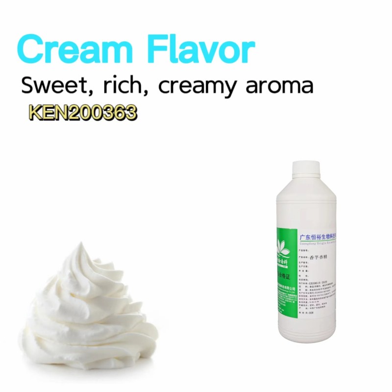 Cream Flavour - Flavor Concentrate Liquid, Vegetable Glycerin, Food Flavor