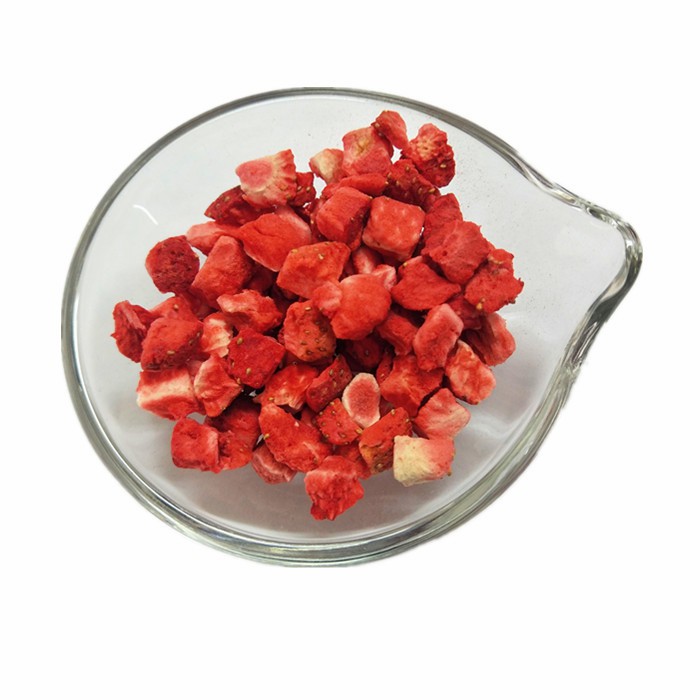 Freeze Dried Strawberry Dices Strawberry Cubes and Fd Strawberry Slices Dehydrated Vegetable