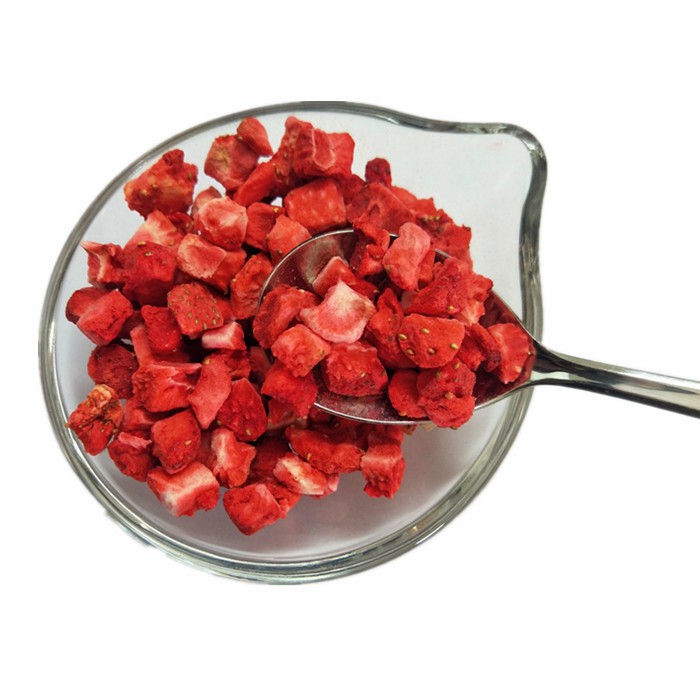 Freeze Dried Strawberry Dices Strawberry Cubes and Fd Strawberry Slices Dehydrated Vegetable