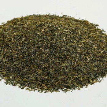 Green Tea Fannings Dust Rain Forest Organic 1.1-1.4mm for Tea Bags