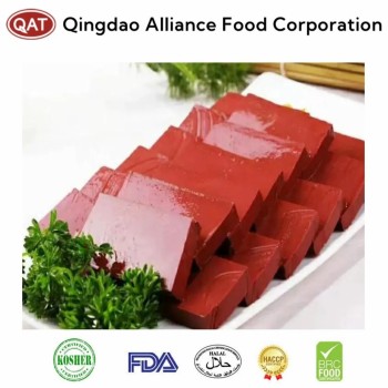 Factory Manufacturer Prefabricated Dishes Roasted Fresh High Quality Duck Blood