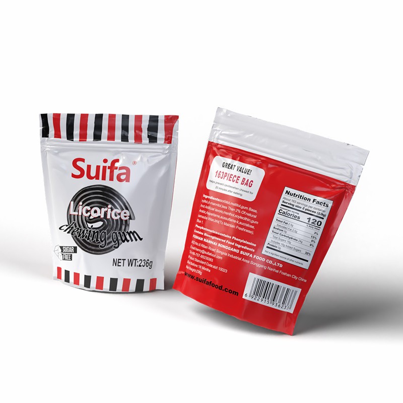 Factory Direct Price Bulk Herbal Natural Coffee Fruity Guangdong Chewing Gum Manufacturer