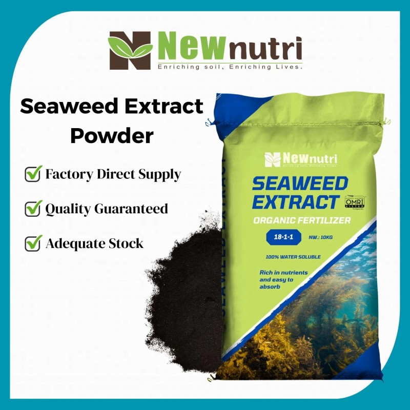 Water Soluble Seaweed Kelp Extract Fertilizer Omri Organic Bio Plant Nutrition
