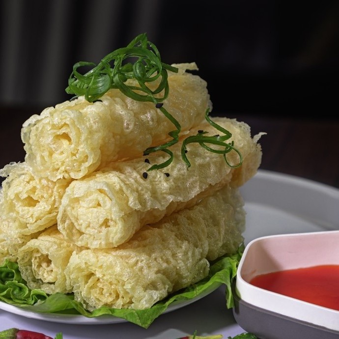 High Quality Fried Bell Roll Premium Soybean Sheet