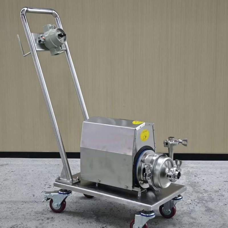 Pump Move Trolley 3, 000L/H for Cow Milking Machinery, Milk Tank, Dairy Pump