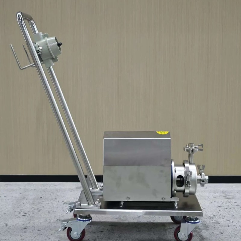 Pump Move Trolley 3, 000L/H for Cow Milking Machinery, Milk Tank, Dairy Pump