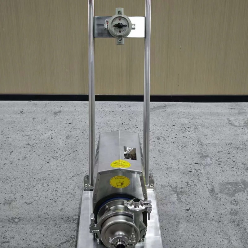 Pump Move Trolley 3, 000L/H for Cow Milking Machinery, Milk Tank, Dairy Pump