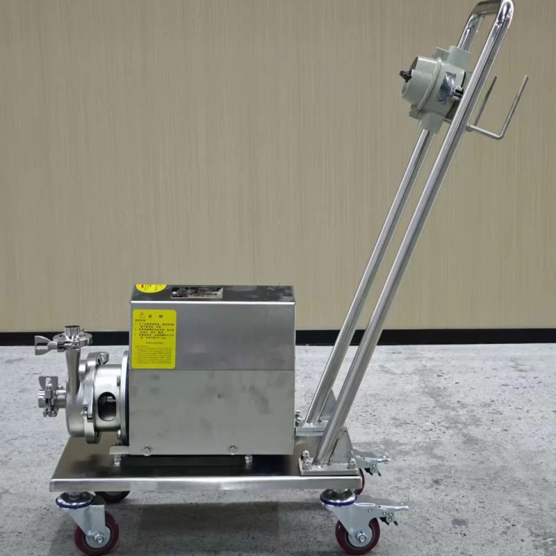 Pump Move Trolley 3, 000L/H for Cow Milking Machinery, Milk Tank, Dairy Pump