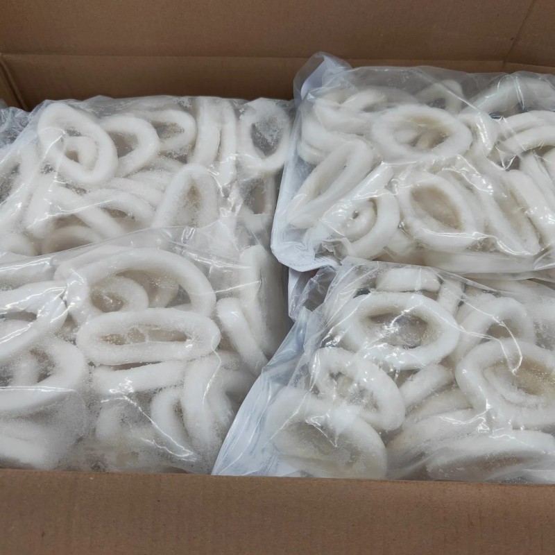 Frozen Squid Ring/Anillas De Pota/Illex Squid Ring/Gigas Squid Ring