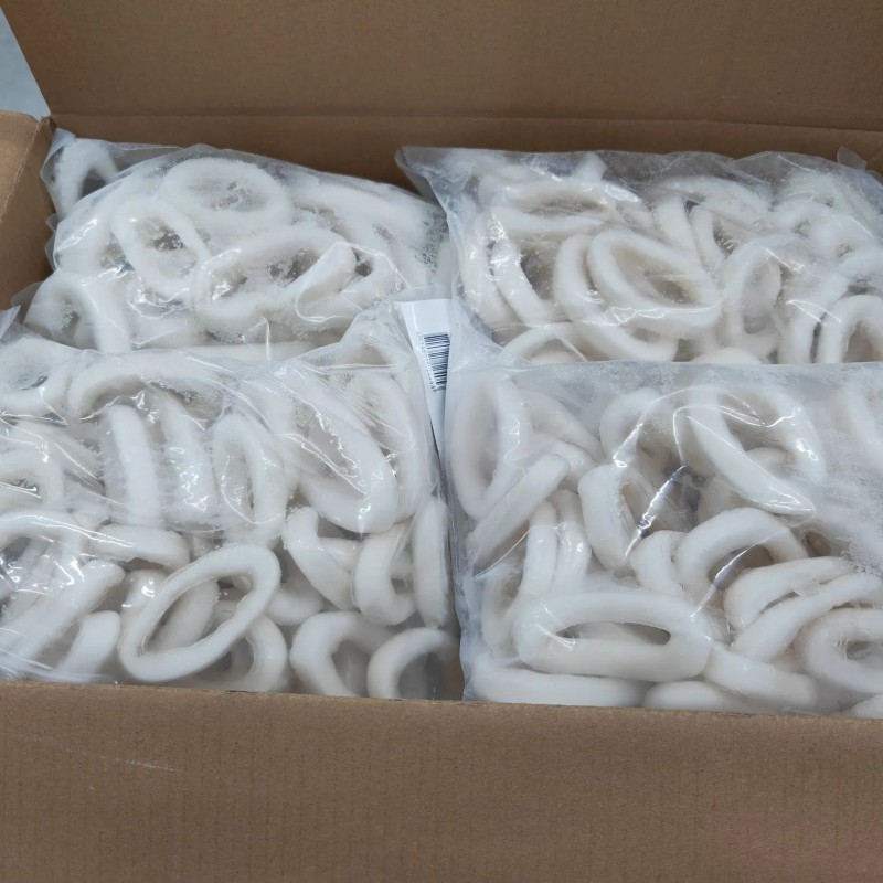 Frozen Squid Ring/Anillas De Pota/Illex Squid Ring/Gigas Squid Ring